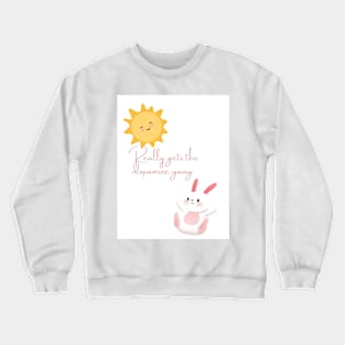 Happy bunny Crewneck Sweatshirt